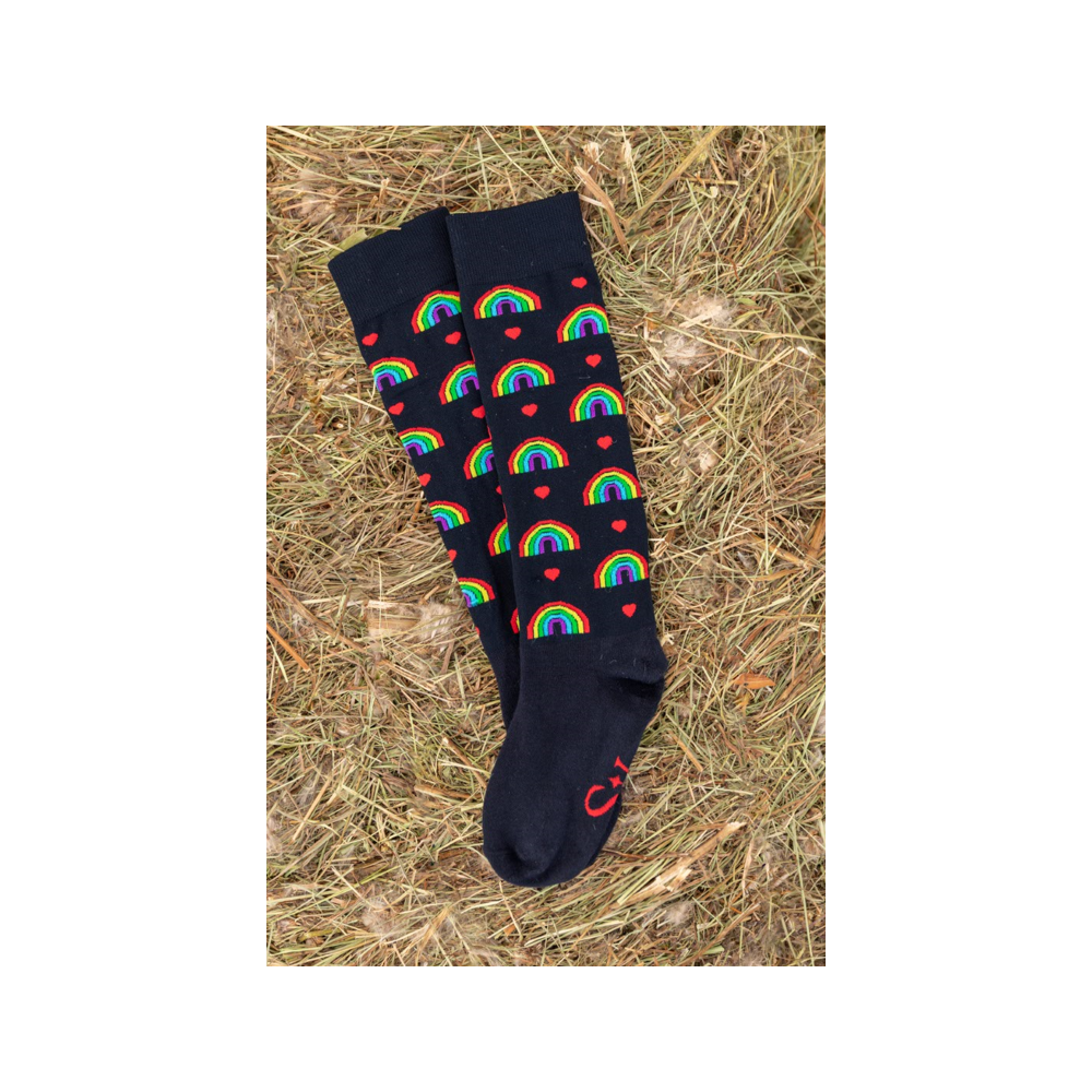 Podkolanówki Jeździeckie Rainbow Savio