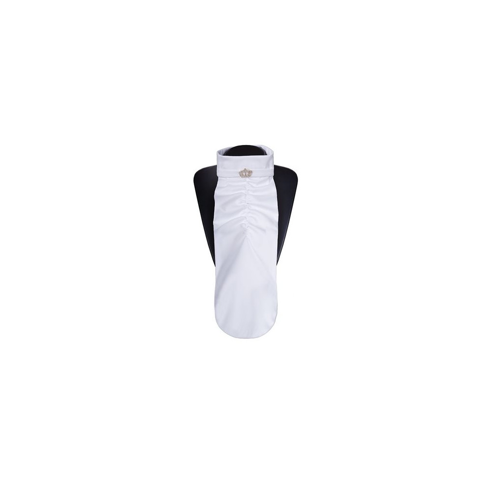 Plastron Princess Biało-Srebrny Fair Play