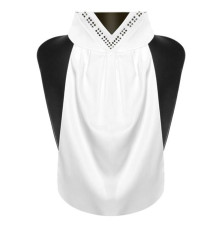 Plastron Faven Biało-Czarny Fair Play