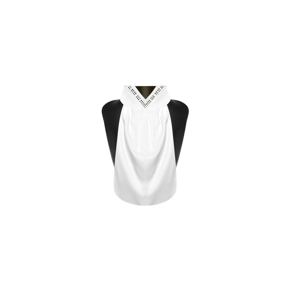 Plastron Faven Biało-Czarny Fair Play