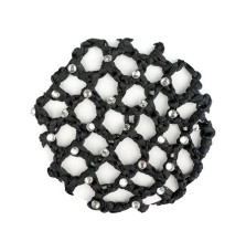 Siatka na Włosy z Kryształkami Czarna York