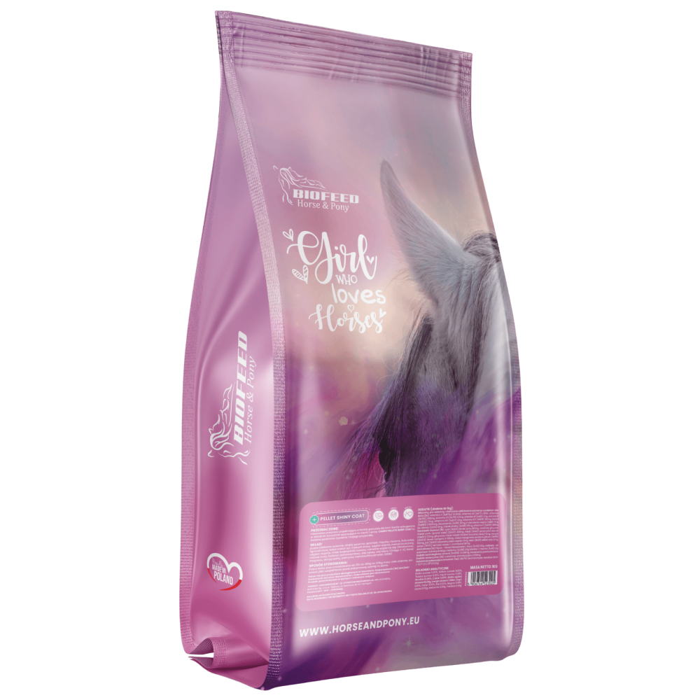 Pellet Shiny Coat 1 kg BIOFEED Horse & Pony Candy
