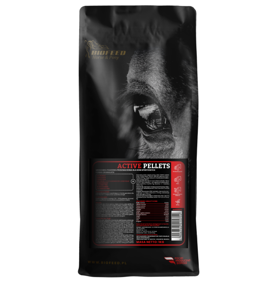 Active Pellets 1kg BIOFEED Horse & Pony