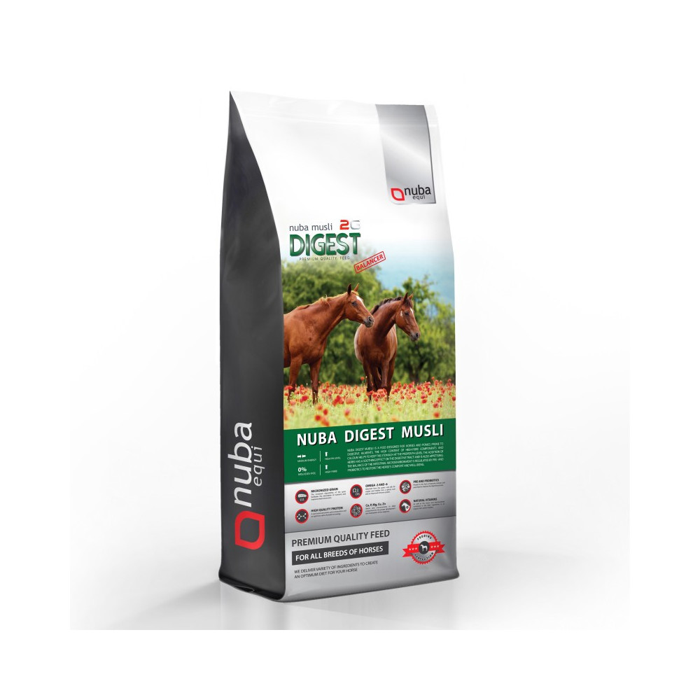 Pasza Digest Musli Balancer 2G - dla koni wrzodowych, kolkujących Nuba