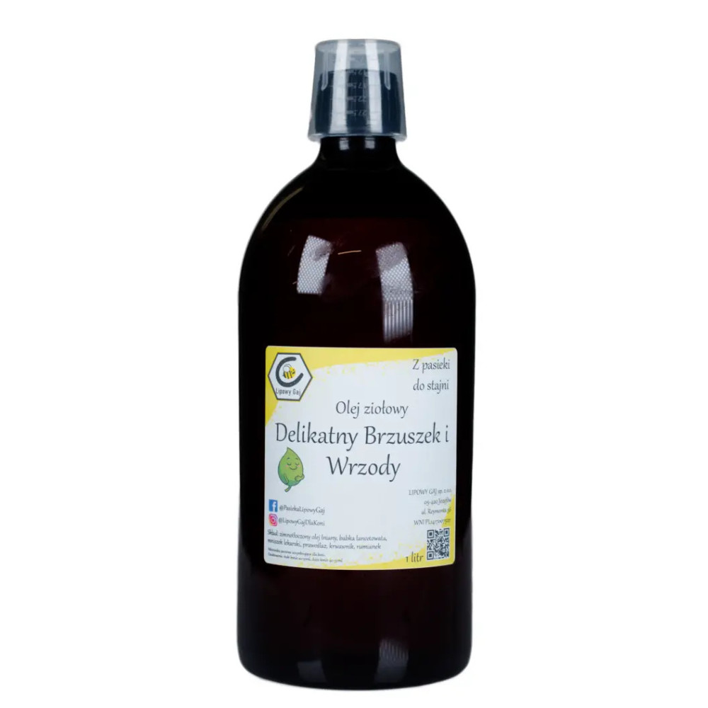 Olej Ziołowy „Delikatny Brzuszek” Lipowy Gaj