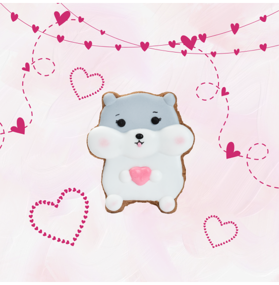 Ciasteczko Chomiczek Walentynki 2026 Candy Horse