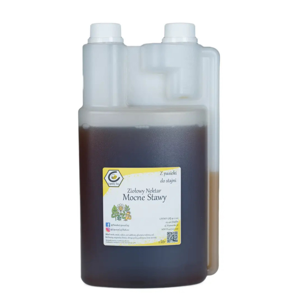 Nektar ziołowy dla koni „Mocne Stawy” Lipowy Gaj