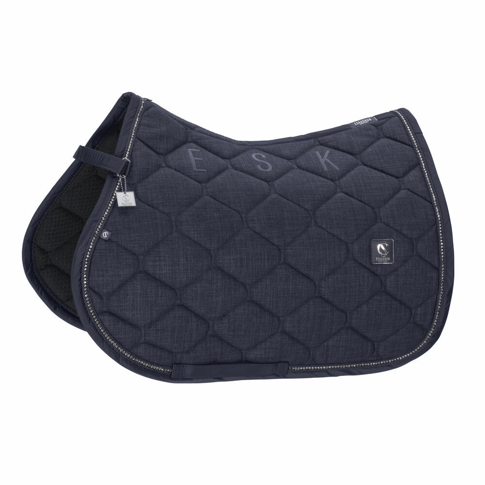 Czaprak Bouclé Crystal Navy Classic Sports 26 Eskadron
