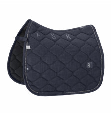 Czaprak Bouclé Crystal Navy Classic Sports 26 Eskadron