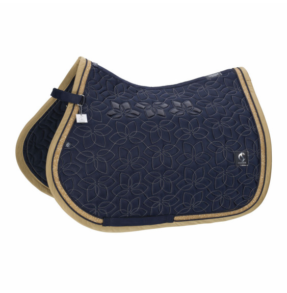 Czaprak Glossy Jewel Contrast Navy Classic Sports 26 Eskadron