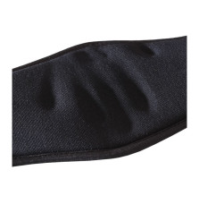 Popręg Krótki z Pianki Memory Foam, z Elastycznymi Gumami Czarny Kavalkade