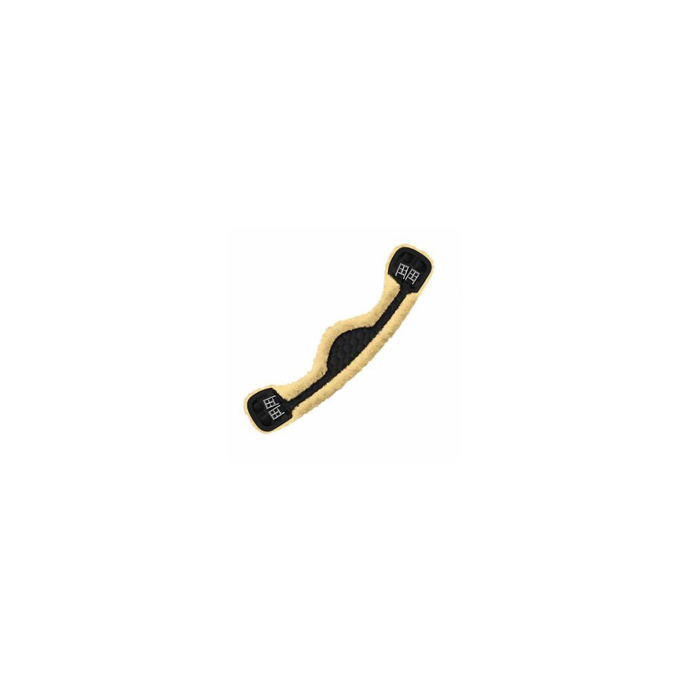 Popręg Ujeżdżeniowy Crescent Półksiężyc z Owczą Wełną Mattes