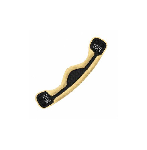 Popręg Ujeżdżeniowy Crescent Półksiężyc z Owczą Wełną Mattes