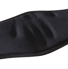 Popręg Długi z Pianki Memory Foam Bez Gum Czarny Kavalkade