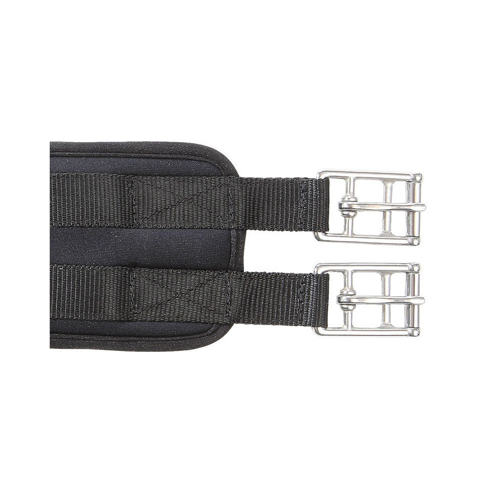 Popręg Długi z Pianki Memory Foam Bez Gum Czarny Kavalkade