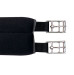 Popręg Neoprenowy z Elastycznymi Gumami Czarny Kavalkade