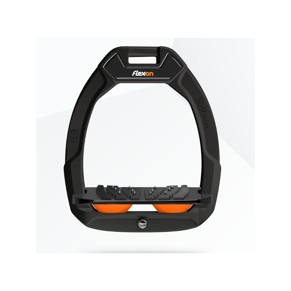Strzemiona Safe On Ultra Grip Black/Orange Flex On