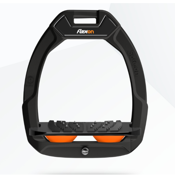 Strzemiona Safe On Ultra Grip Black/Orange Flex On