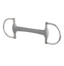 Wędzidło Syntetyczne D-ring Oliwkowe Beris