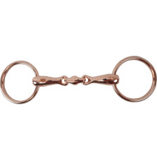 Wędzidło Zwykłe Podwójnie Łamane Rose Gold Balotade