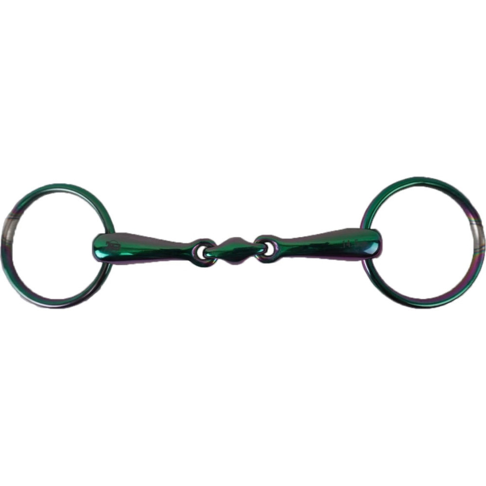 Wędzidło Zwykłe Podwójnie Łamane Rainbow Balotade