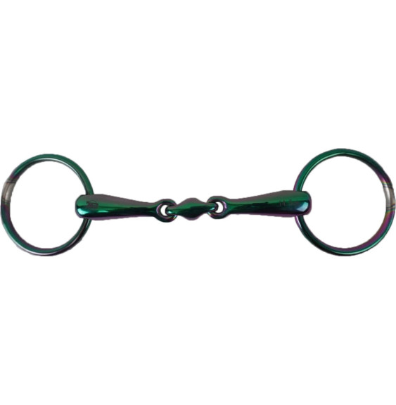 Wędzidło Zwykłe Podwójnie Łamane Rainbow Balotade