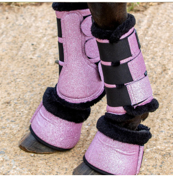 Brokatowe Ochraniacze Blush Ponyo Horsewear