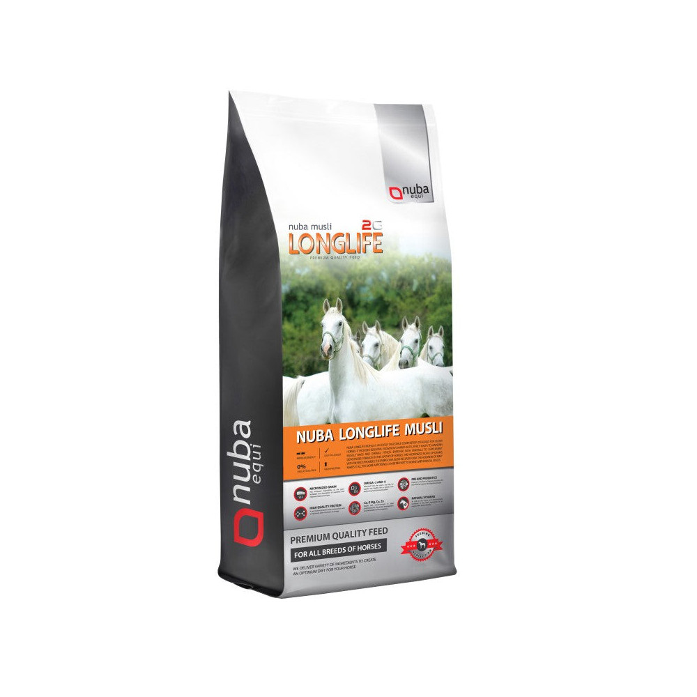 Pasza dla Koni Starszych Longlife Musli Nuba