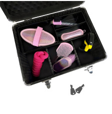 Srebrna Skrzynka na Szczotki Elegance York