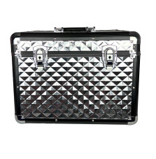 Srebrna Skrzynka na Szczotki Elegance York