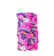 Komin Wielofunkcyjny Różowy w Tęcze i Jednorożce Comodo