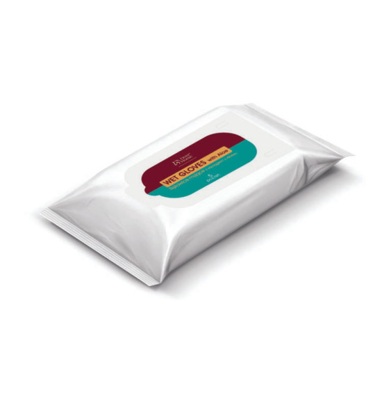 Wet Gloves Over Horse