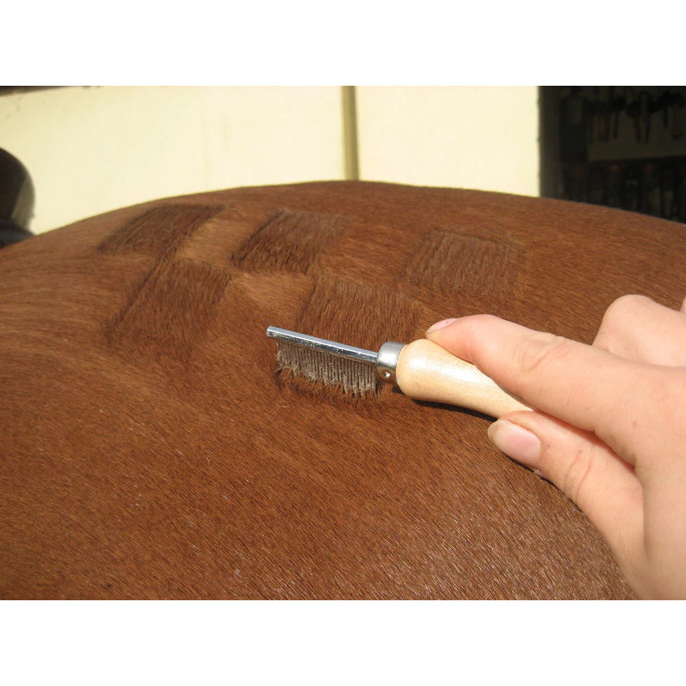 Grzebień do Robienia Wzorów Quarter Marking Comb Standard Head Smart Grooming