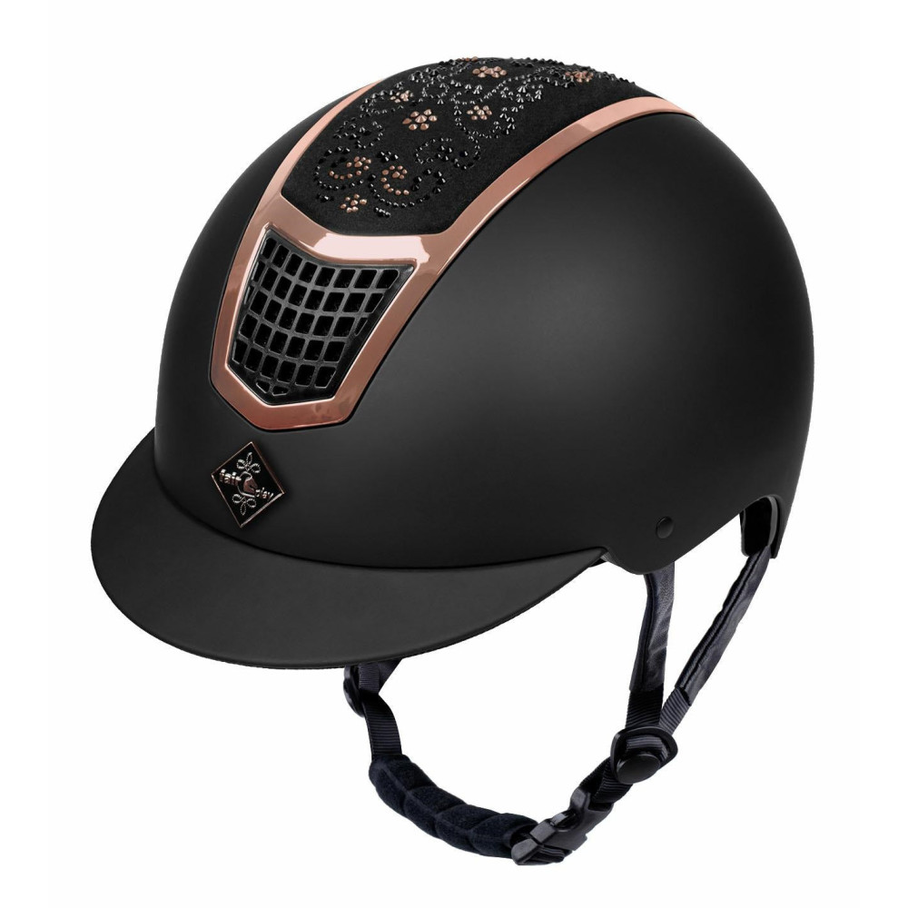 Kask Quantinum Chic 2.0 Rosegold Czarny Fair Play