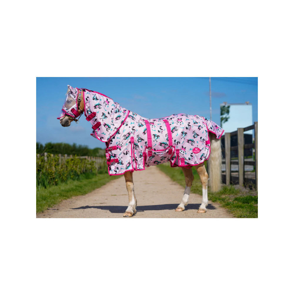 Derka Siatkowa Mesh z Kapturem Panda Pals Ponyo Horsewear