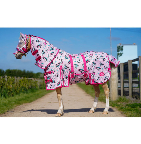 Derka Siatkowa Mesh z Kapturem Panda Pals Ponyo Horsewear