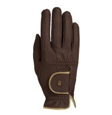 Rękawiczki Lona Brąz/Złoto Roeckl