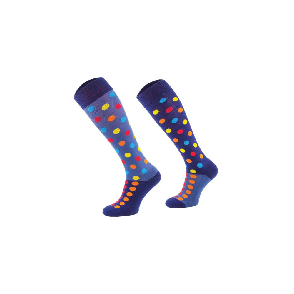 Podkolanówki Jeździeckie Kolorowe Kropki Comodo