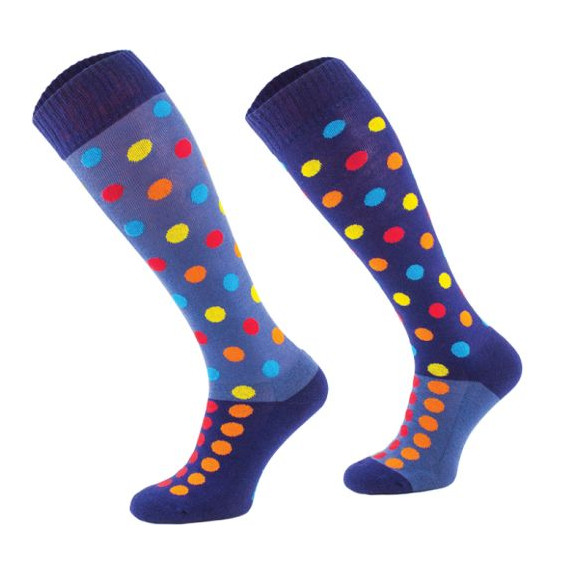 Podkolanówki Jeździeckie Kolorowe Kropki Comodo