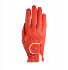 Rękawiczki Lona Pomarańcz/Biel Roeckl