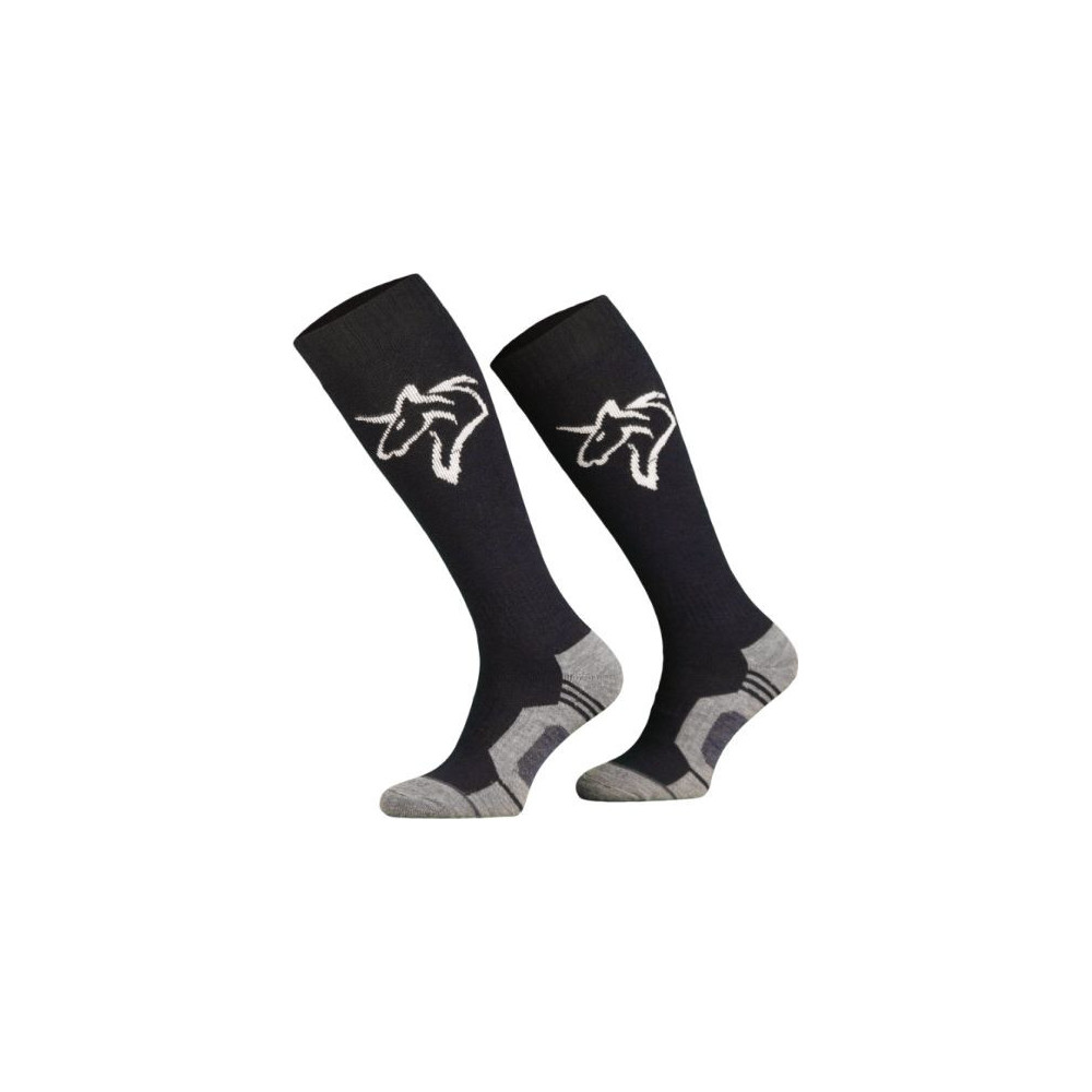 Podkolanówki Jeździeckie Zimowe Jednorożec Granatowe Comodo