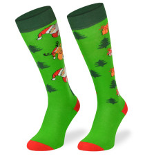 Podkolanówki Jeździeckie w Mikołaje i Renifery Comodo