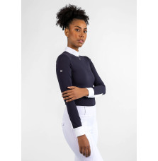 Koszula Konkursowa z Długim Rękawem Air (Navy) Maximilian Equestrian