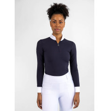 Koszula Konkursowa z Długim Rękawem Air (Navy) Maximilian Equestrian