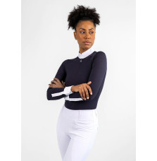 Koszula Konkursowa z Długim Rękawem Air (Navy) Maximilian Equestrian