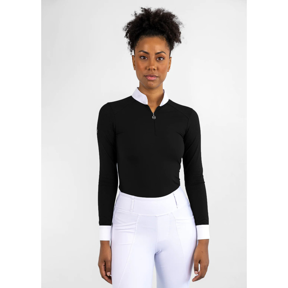 Koszula Konkursowa z Długim Rękawem Air (Black) Maximilian Equestrian