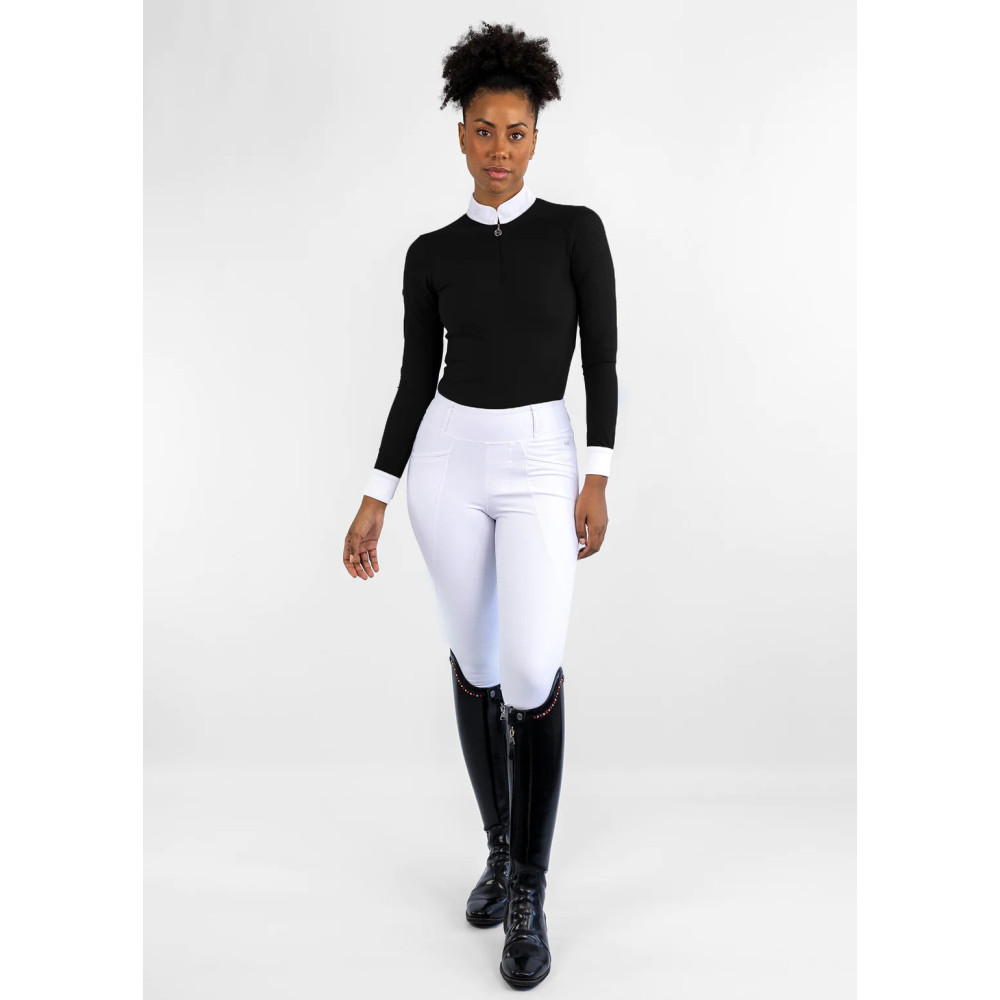 Koszula Konkursowa z Długim Rękawem Air (Black) Maximilian Equestrian