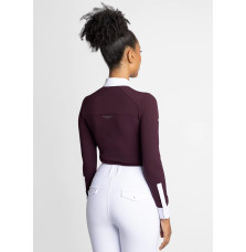 Koszula Konkursowa z Długim Rękawem Air (Mulberry) Maximilian Equestrian