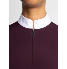 Koszula Konkursowa z Długim Rękawem Air (Mulberry) Maximilian Equestrian