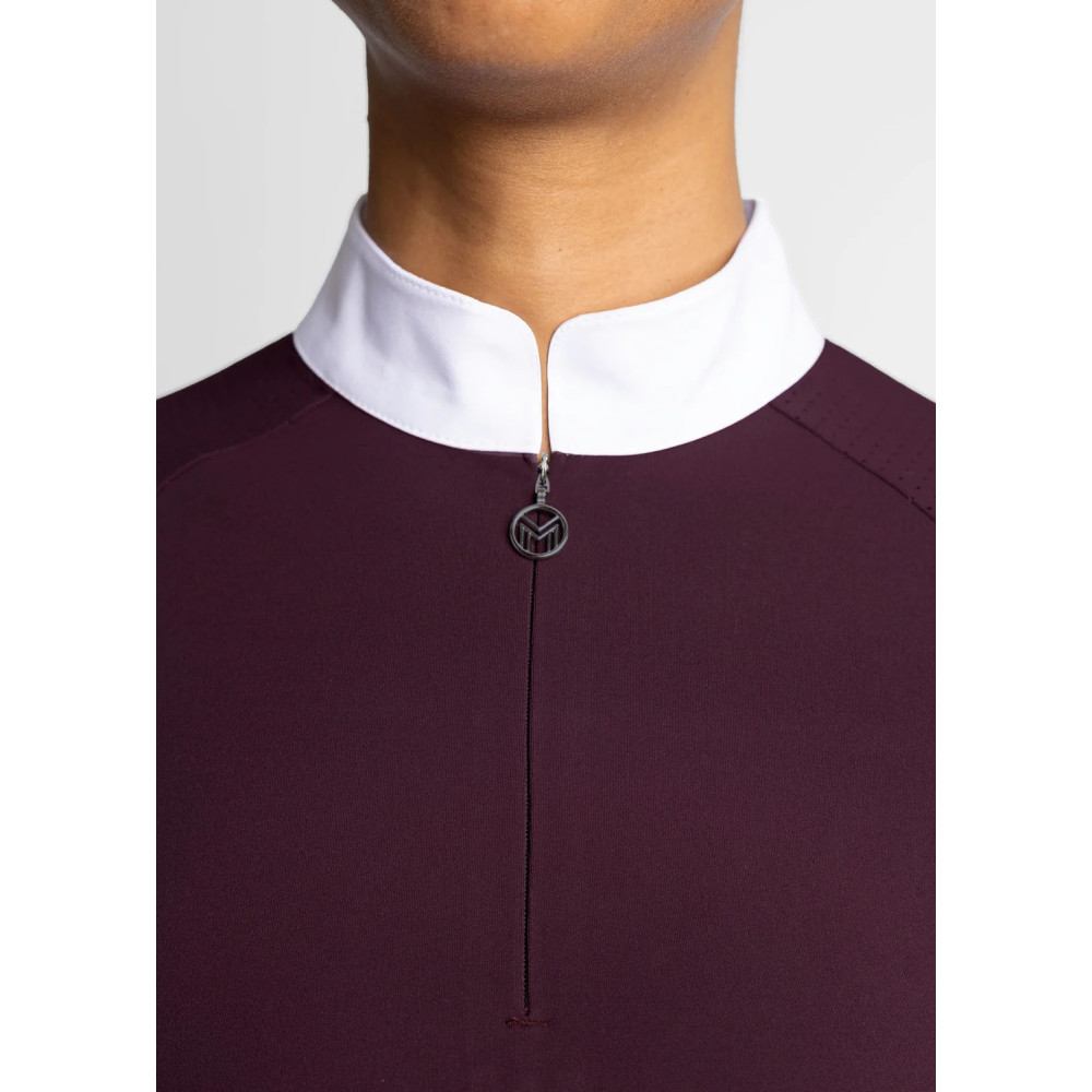 Koszula Konkursowa z Długim Rękawem Air (Mulberry) Maximilian Equestrian